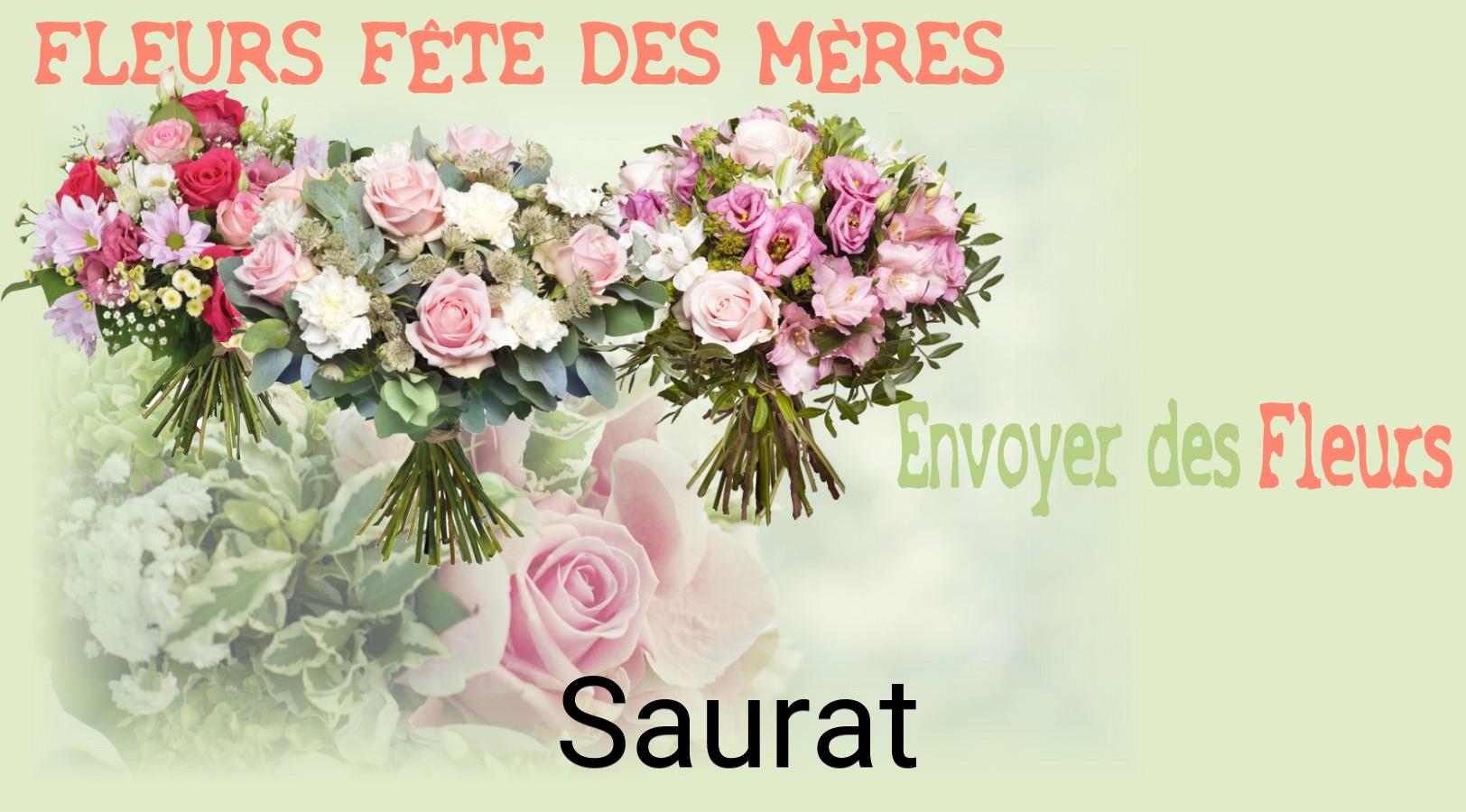 Bouquet de Fête des Mères livré à Saurat